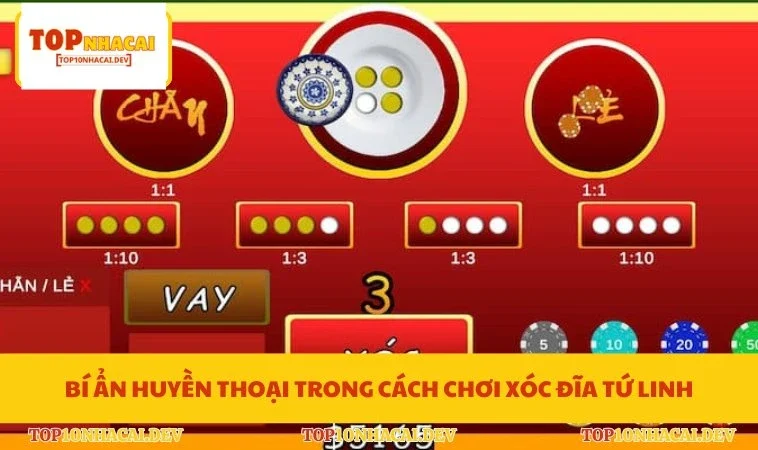 Bí ẩn huyền thoại trong cách chơi xóc đĩa Tứ Linh
