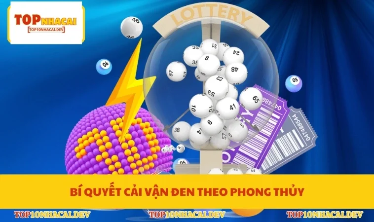 Bí quyết cải vận đen theo phong thủy