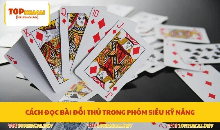Cách đọc bài đối thủ trong phỏm siêu kỹ năng