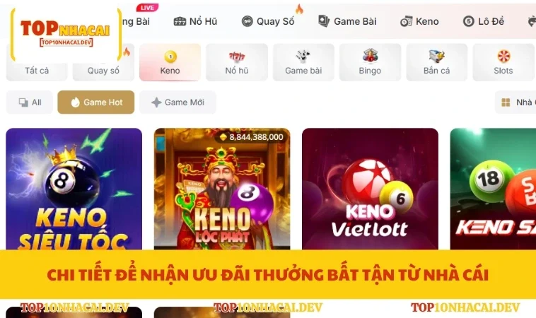 Chi tiết để nhận ưu đãi thưởng bất tận từ nhà cái