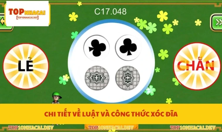 Chi tiết về luật và công thức xóc đĩa