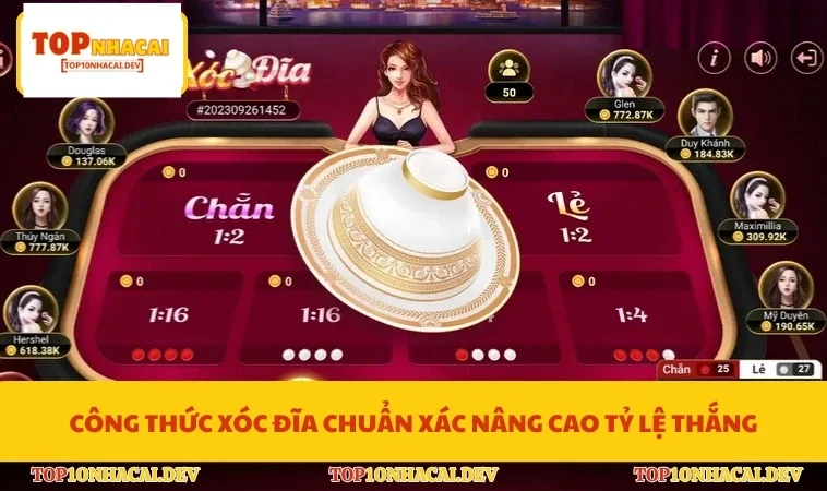 Công Thức Xóc Đĩa Chuẩn Xác Nâng Cao Tỷ Lệ Thắng