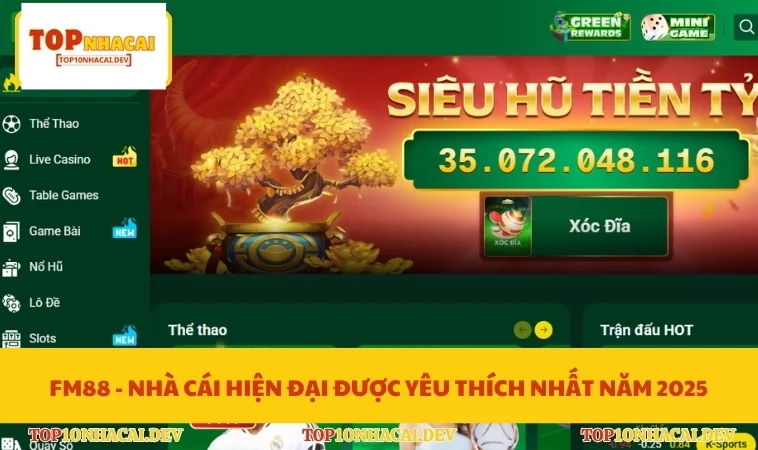 FM88 - Nhà Cái Hiện Đại Được Yêu Thích Nhất Năm 2025