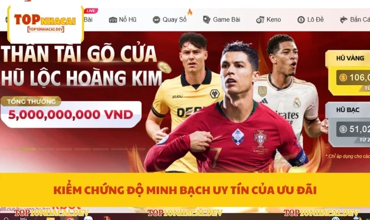 Kiểm chứng độ minh bạch uy tín của ưu đãi