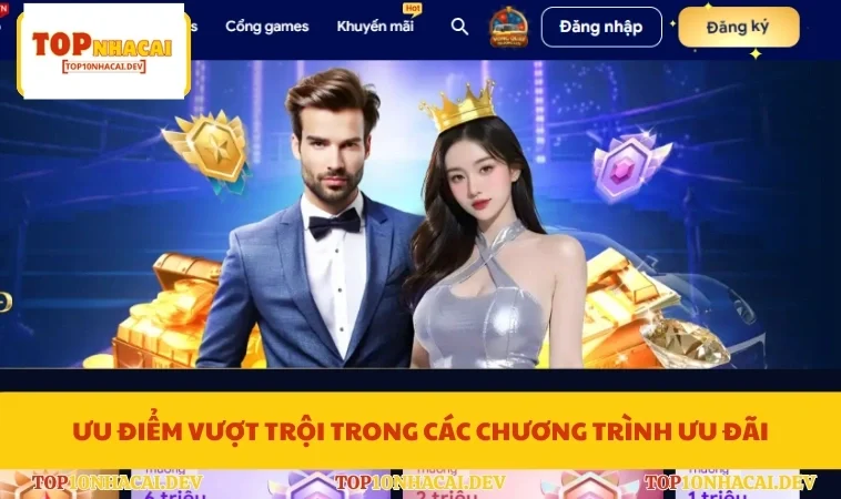 Ưu điểm vượt trội trong các chương trình ưu đãi